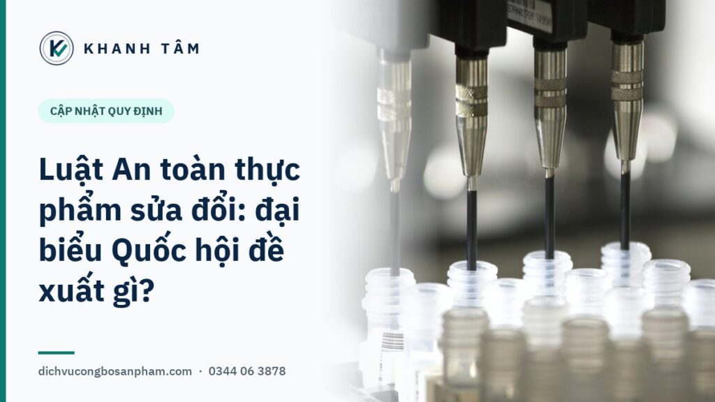 Máy hút mẫu tự động trong phòng thí nghiệm, minh họa yêu cầu kiểm nghiệm và hậu kiểm theo Luật An toàn thực phẩm sửa đổi